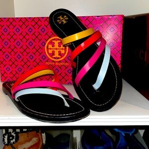 Tory Burch Colorful Slide Sandal